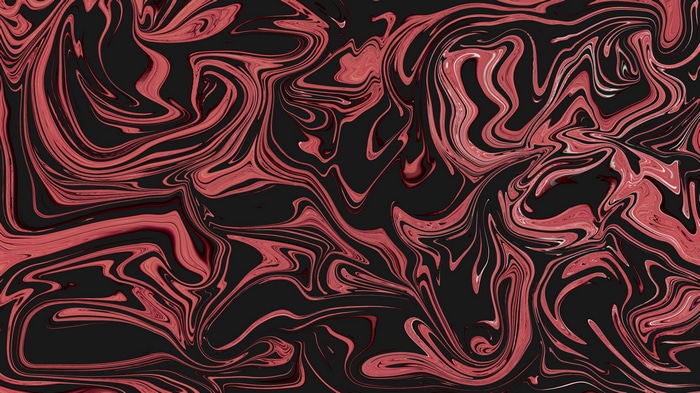 4K Red Warp Abstract CGI