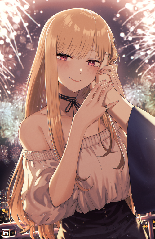 Kitagawa Marin Fan Art from Sono Bisque Doll wa Koi wo Suru