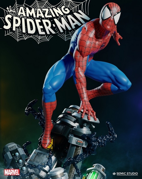 The Amazing Spider-Man Statue by Semic Studio
