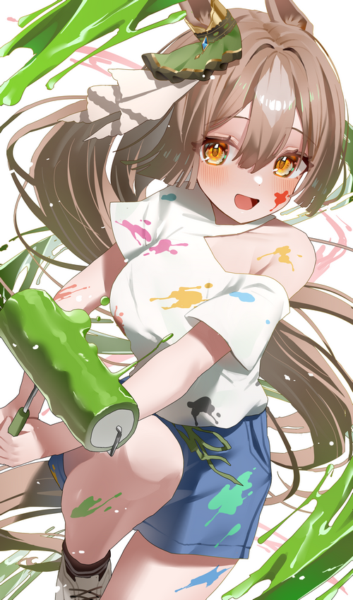 Satono Diamond from Uma Musume Pretty Derby with paint