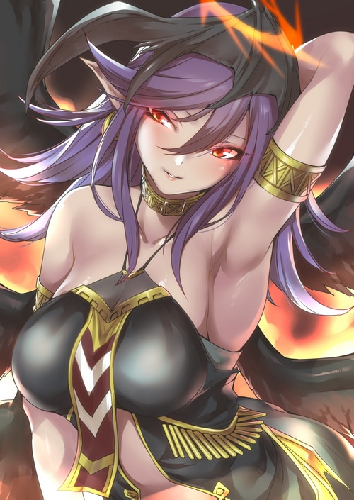 Darklord Ixchel fan art from Yu-Gi-Oh! TCG