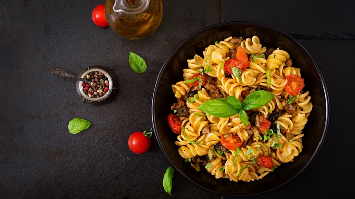 4K food still life closeup