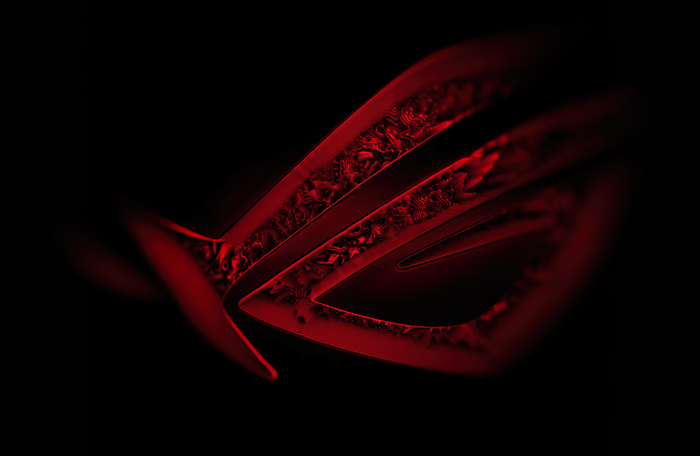 Republic of Gamers logo with red accents