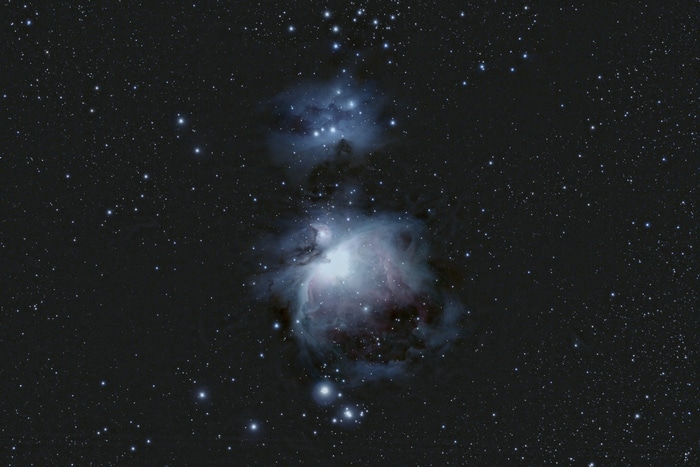 The Orion Nebula in Space