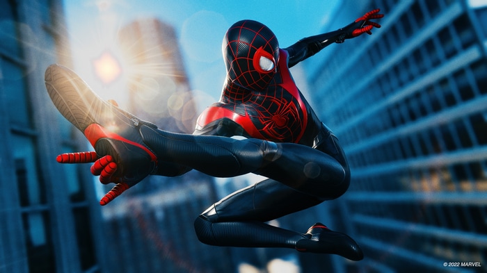Miles Morales in Spider-Man video game