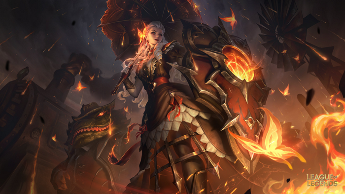 4K League of Legends High Noon Leona