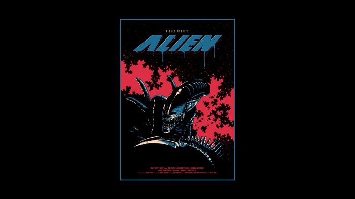 Ridley Scott's Alien Movie Poster