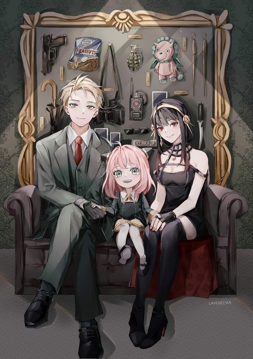 Spy x Family: Loid, Yor, and Anya Forger