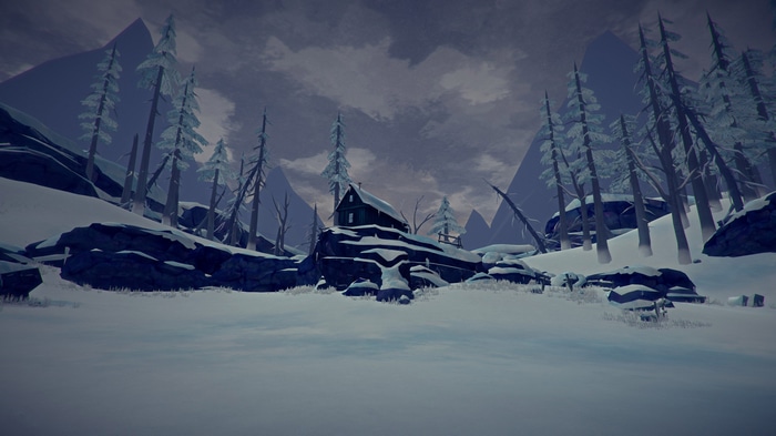 The Long Dark survival game in a snowy winter landscape