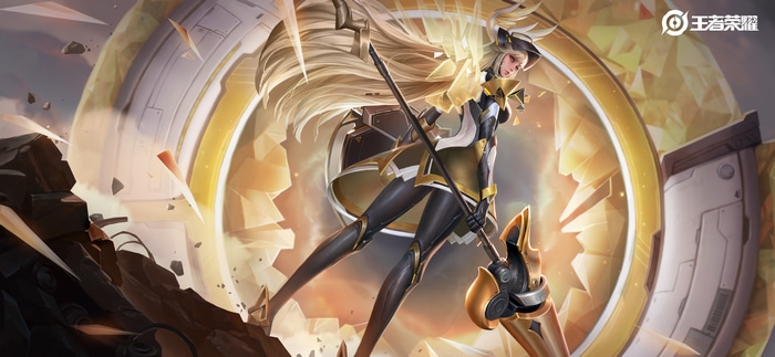 4K Honor of Kings: Golden Warrior Woman