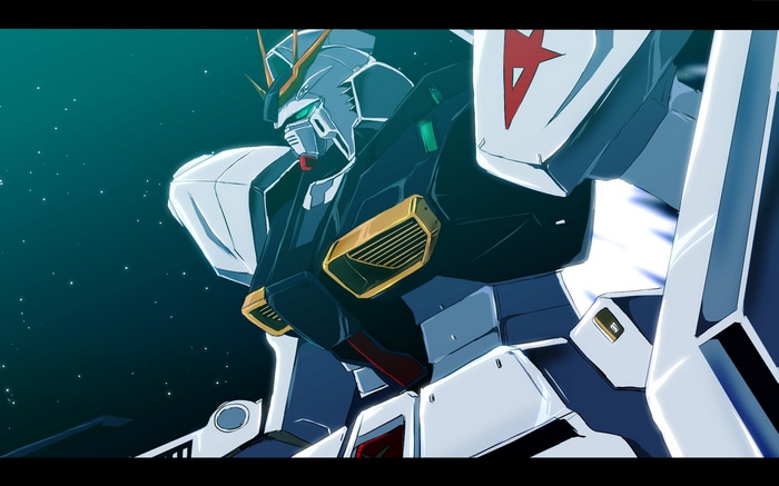 RX-93 v Gundam in Space
