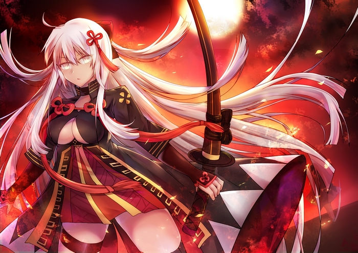 Okita Soji from Fate/Grand Order fan art