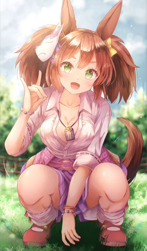 Uma Musume Pretty Derby fan art of Inari One