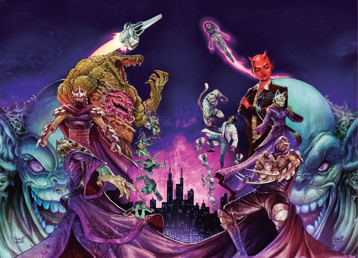 Teenage Mutant Ninja Turtles vs. Shredder and Krang