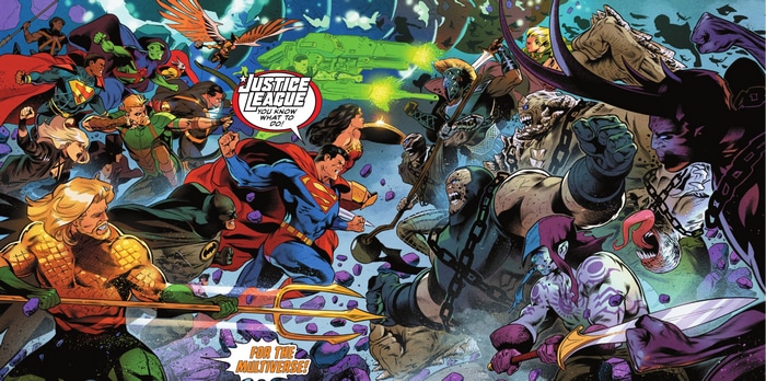 Justice League vs. Dark Multiverse Villains