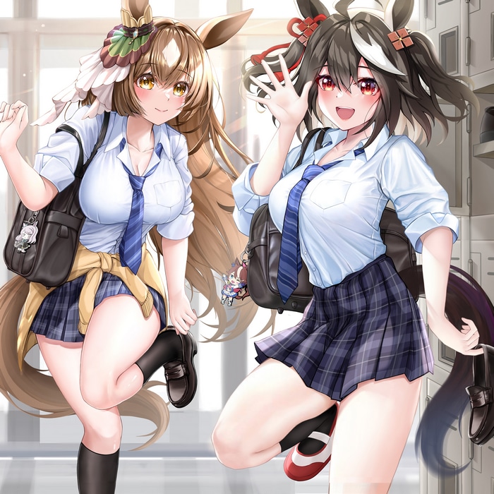 Uma Musume Pretty Derby: Satono Diamond and Kitasan Black