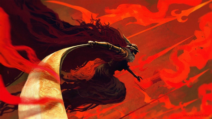 Malenia Fan Art by Anato Finnstark