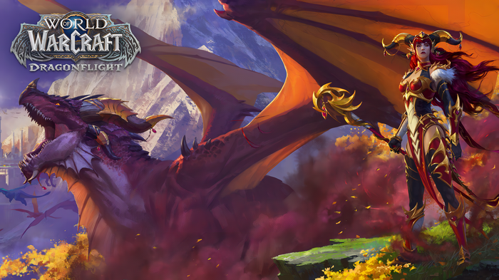 World of Warcraft: Dragonflight with Alexstrasza