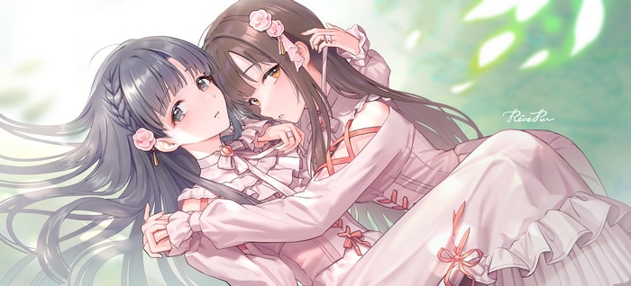Yukari Mizumoto and Kobayakawa Sae fan art