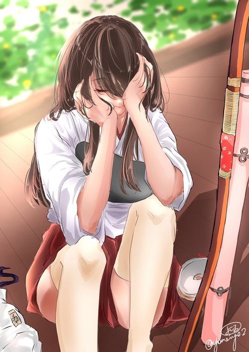 Akagi from Kantai Collection fan art