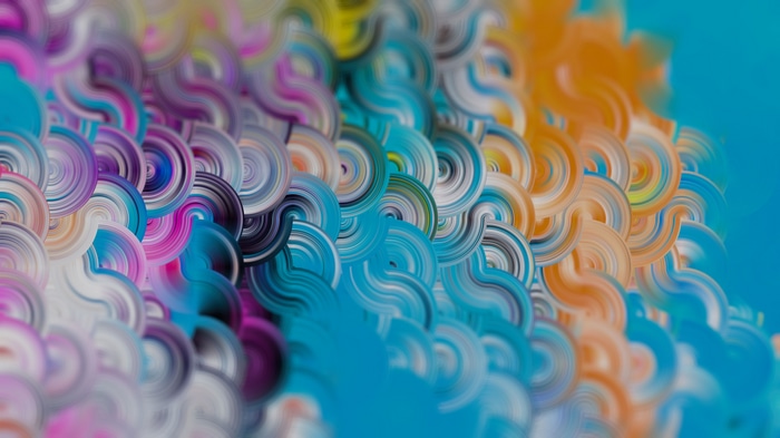 4K Abstract Colorful Swirls