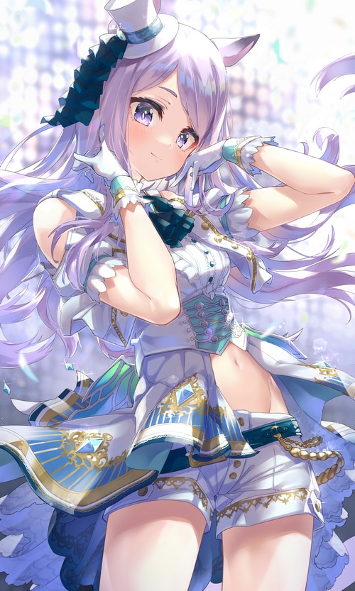 4K Mejiro McQueen Uma Musume Pretty Derby fan art