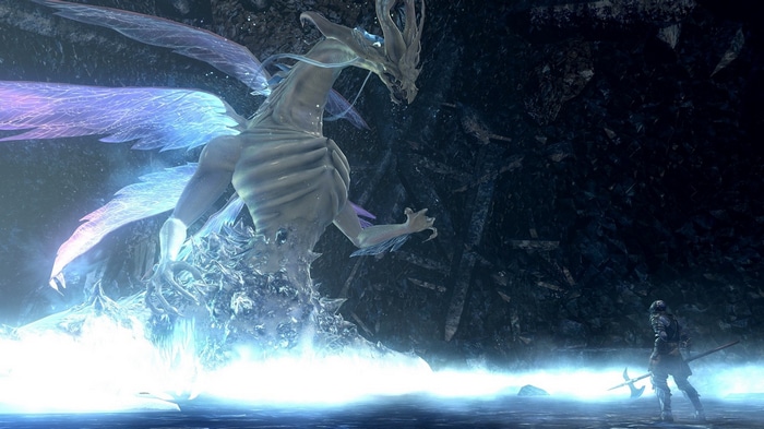 Seath the Scaleless Dragon in Dark Souls