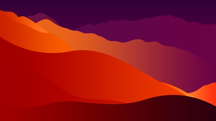 4K abstract mountain landscape vector art