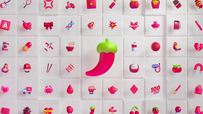 icons Emoji red