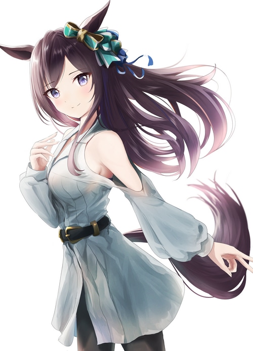 4K Uma Musume Pretty Derby fan art of Mejiro Dober