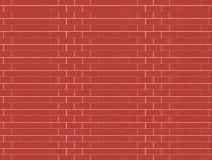 Red brick texture