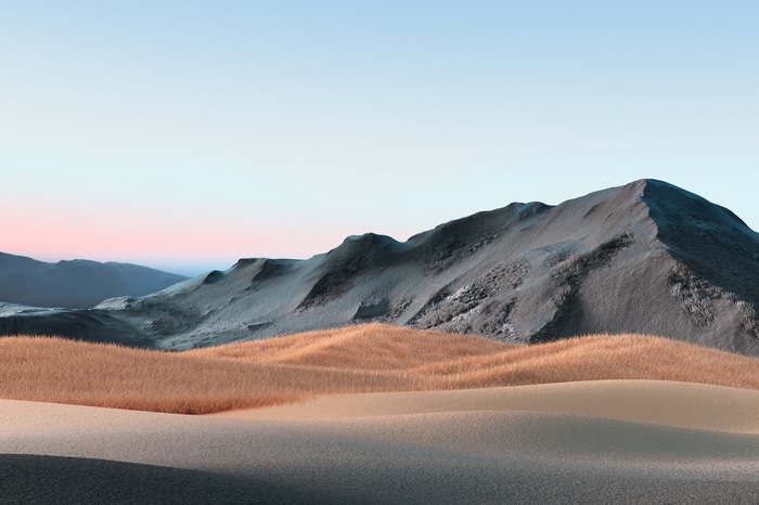 4K Microsoft Windows 10 Mountain Landscape