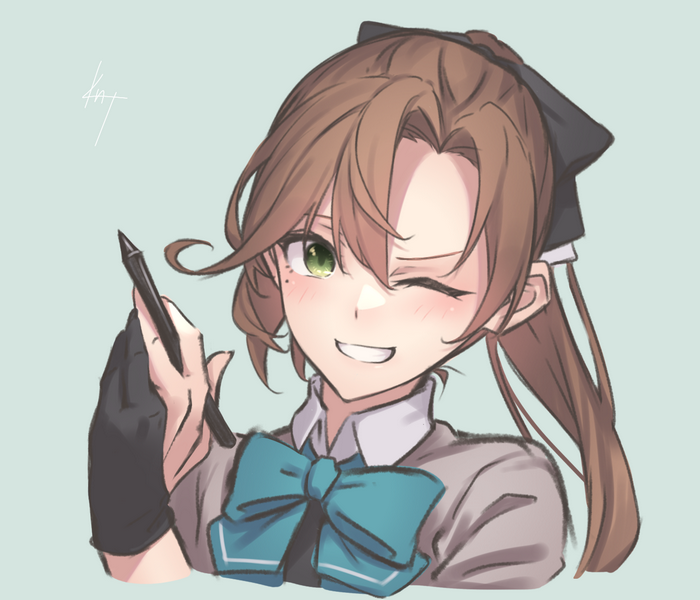 Akigumo fan art from Kantai Collection