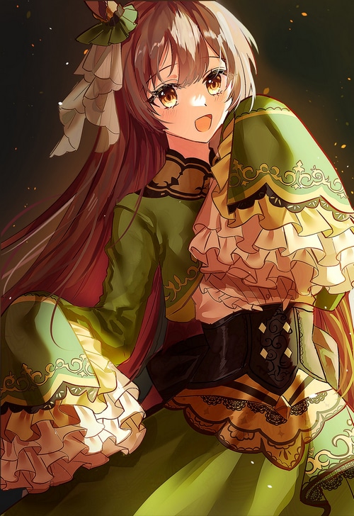 Satono Diamond fan art from Uma Musume Pretty Derby