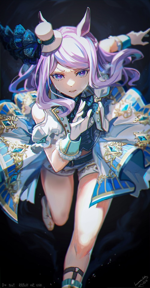 Mejiro McQueen from Uma Musume Pretty Derby fan art