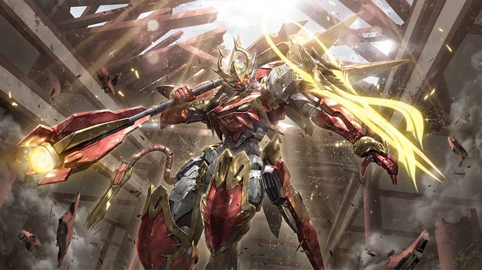 Mecha fight in Honor of Kings
