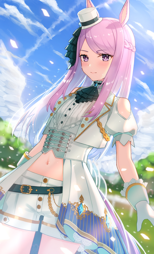 Mejiro McQueen from Uma Musume Pretty Derby fan art