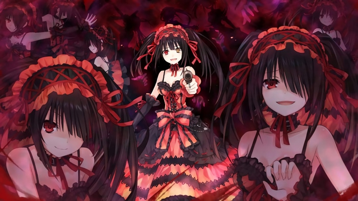 4K Tokisaki Kurumi with Guns from Date A Live