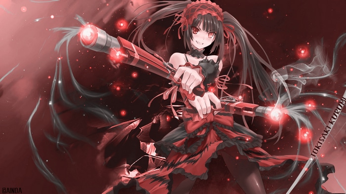Tokisaki Kurumi with Guns from Date A Live