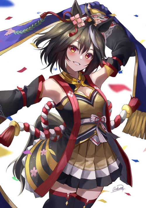 Kitasan Black from Uma Musume Pretty Derby fan art