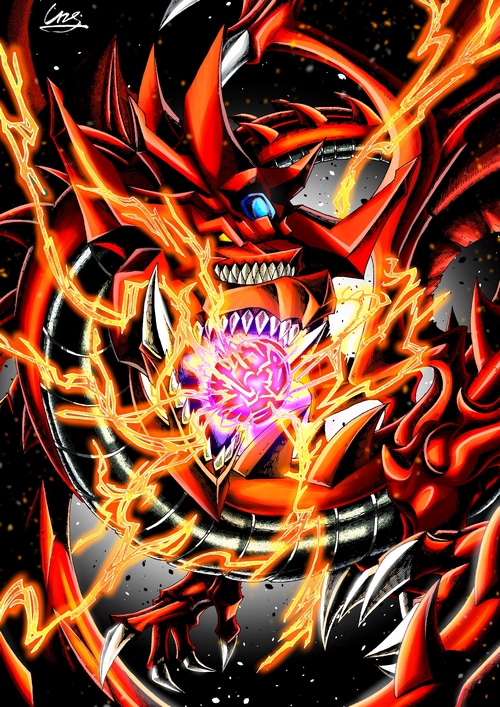 Slifer the Sky Dragon Yu-Gi-Oh! Fan Art