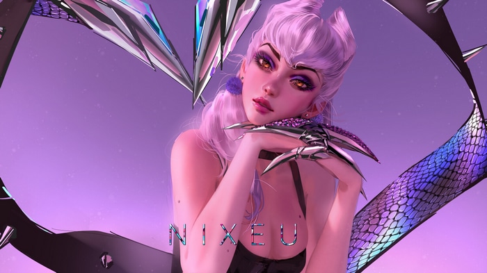 Nixeu KDA Evelynn fan art