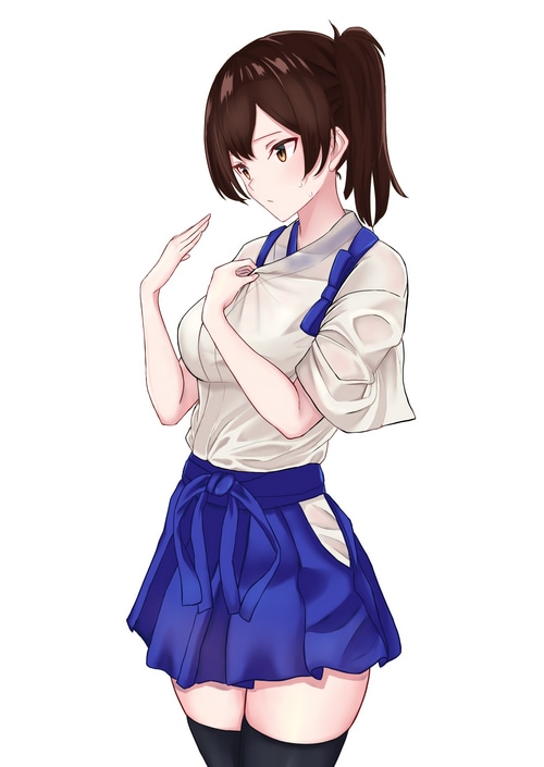 Kaga from Kantai Collection fan art