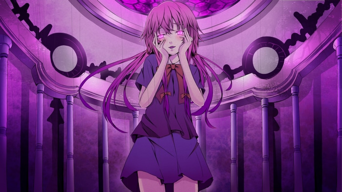 Gasai Yuno from Mirai Nikki