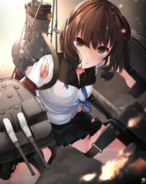 4K Fubuki from Kantai Collection fan art