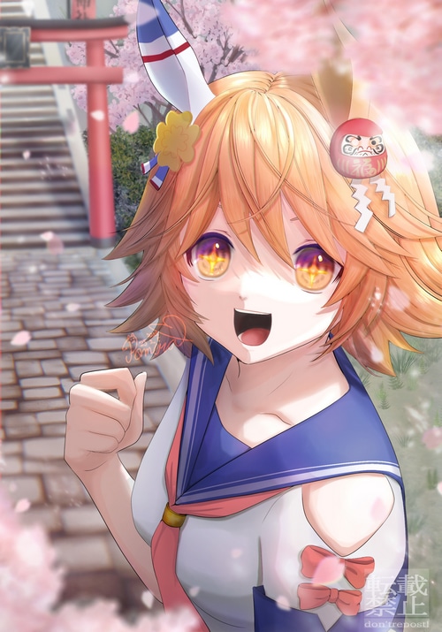 Uma Musume Pretty Derby fan art of Matikanefukukitaru