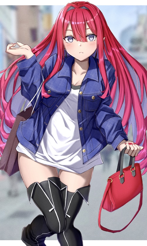 Baobhan Sith from Fate/Grand Order in casual attire