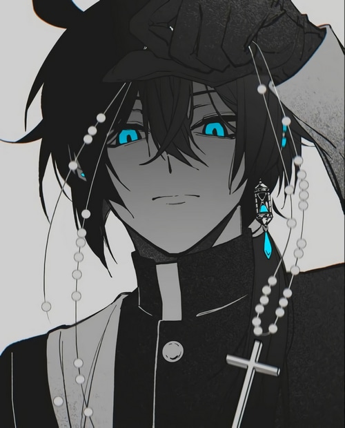 Vanitas from Vanitas no Carte with blue eyes