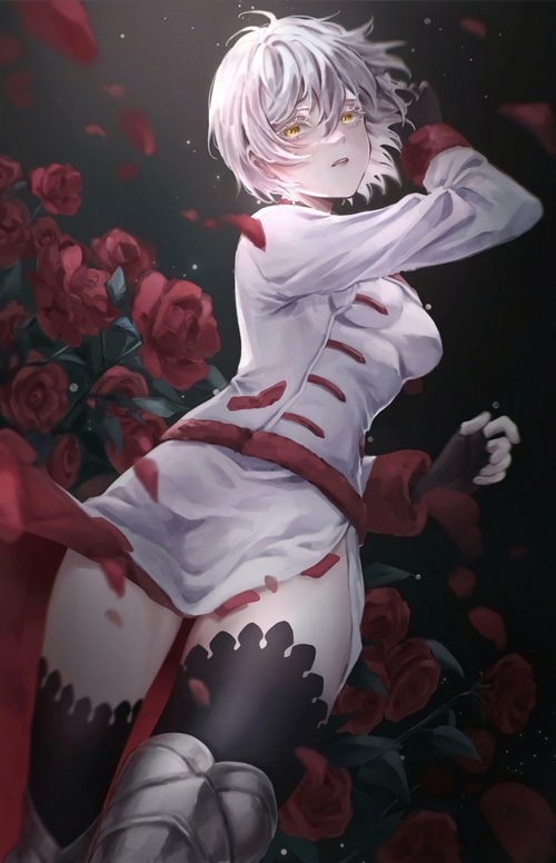 Jeanne from Vanitas no Carte with Roses