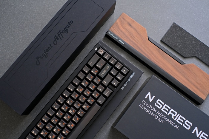 Neson Design Project Affogato Custom Mechanical Keyboard Kit